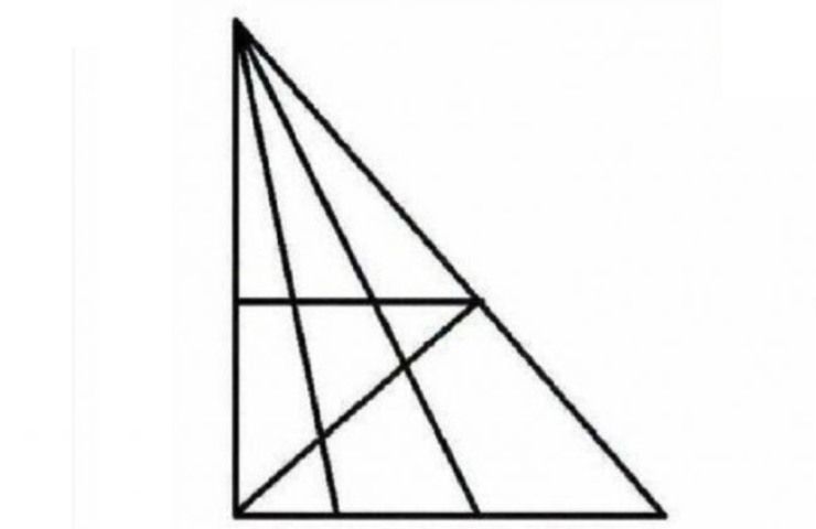 I triangoli nel test visivo