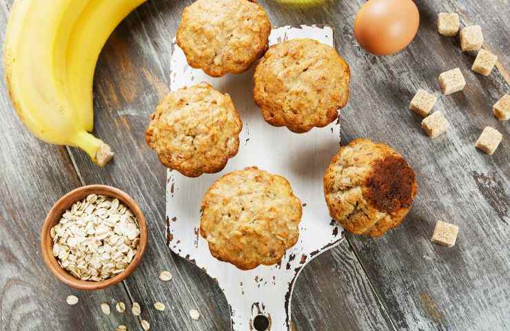 muffin avena banane