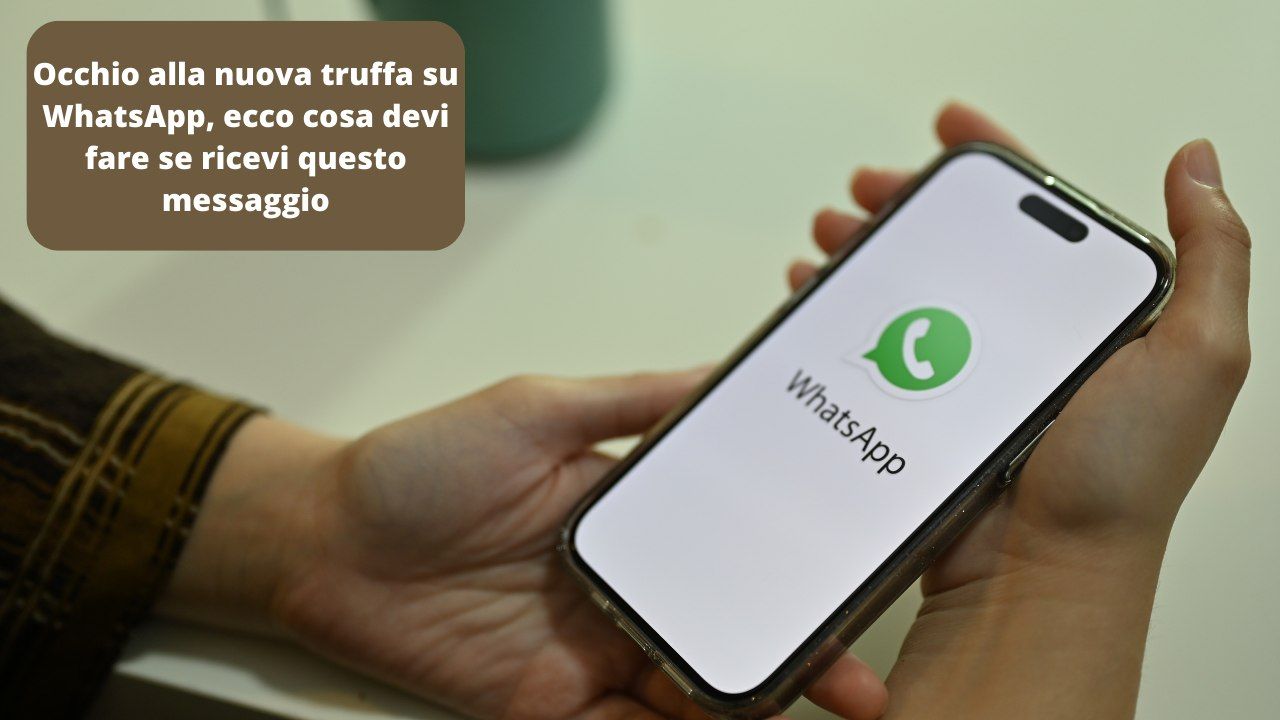 Nuova truffa Whatsapp messaggio