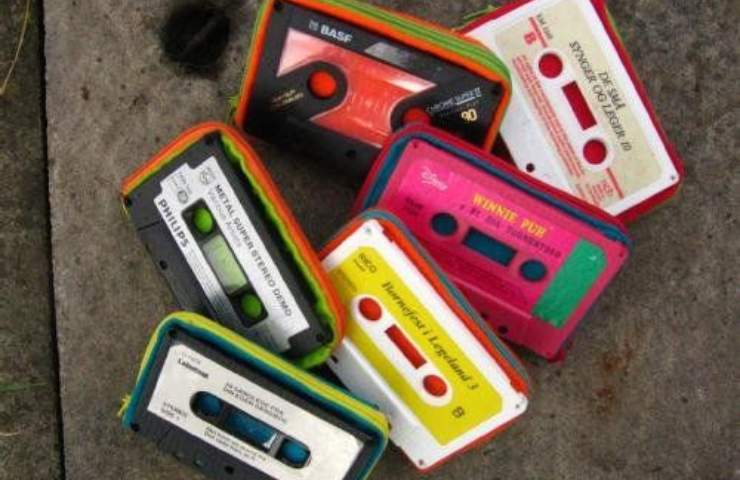 riciclare musicassette