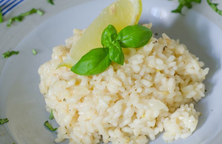 ricetta riso scorza limone