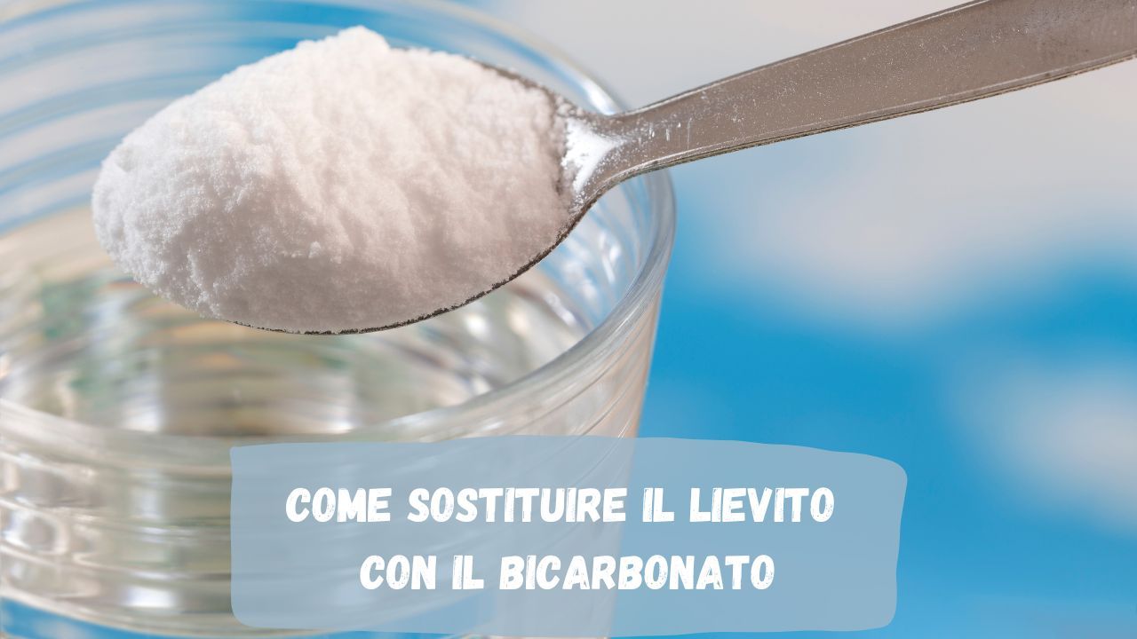 Come sostituire il lievito con il bicarbonato di sodio