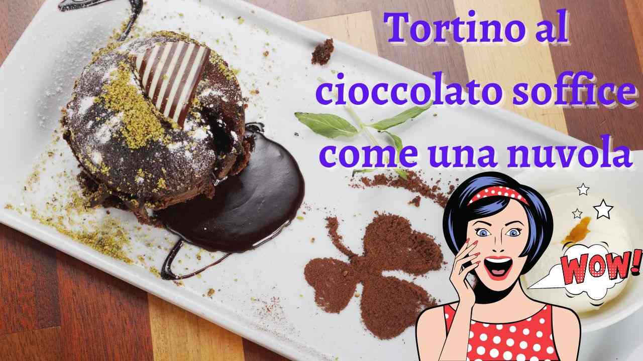 ricetta tortino cioccolato