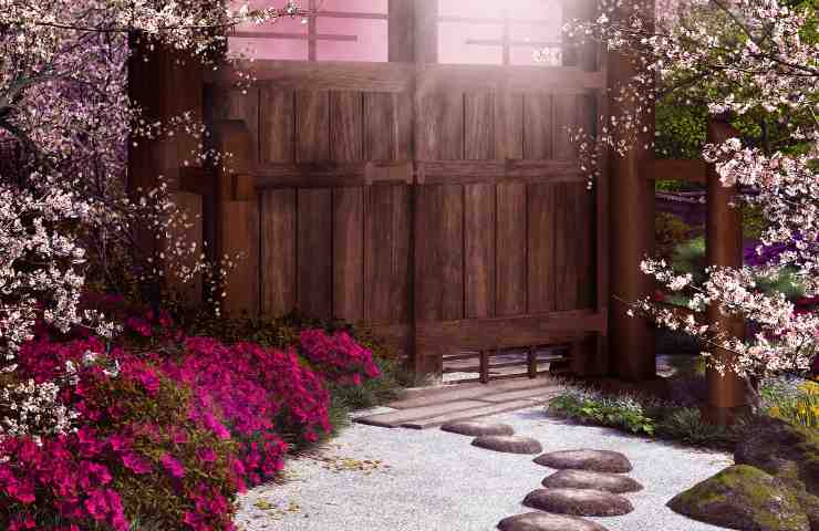 Un esempio di giardino giapponese