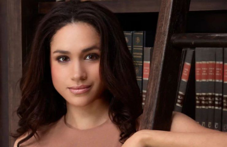 Un primo piano della Markle