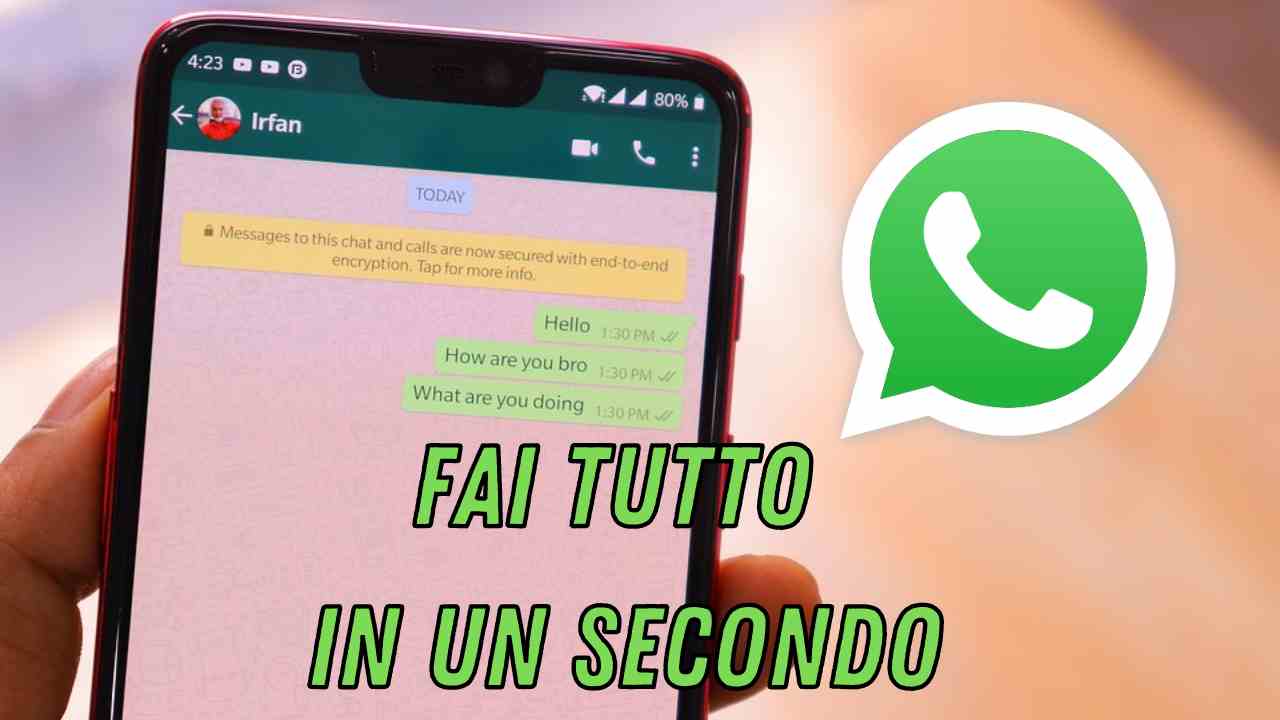 whatsapp salvare messaggi effimeri come fare trucco