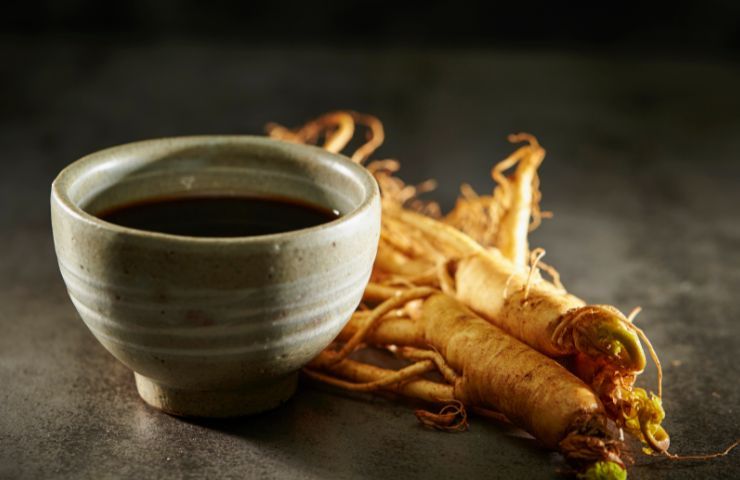 Tazza di ginseng