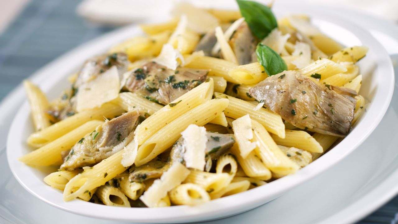 ricetta pasta carciofi