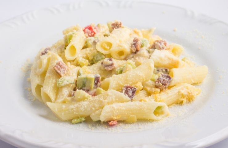 varianti di pasta alla Carbonara vegetariana