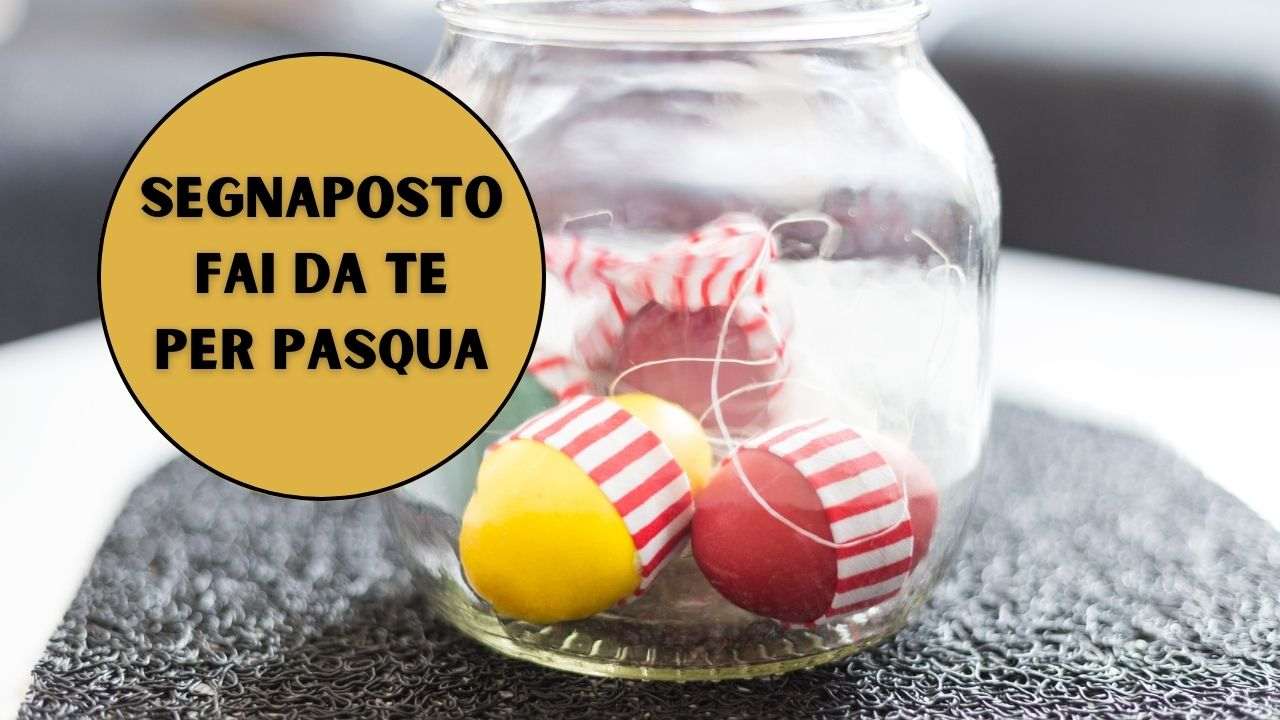 segnaposto pasquali fai da te