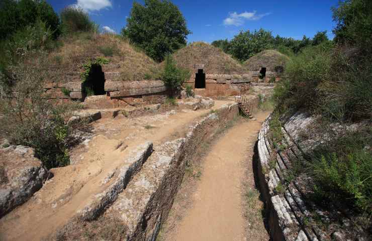 Cerveteri borgo etrusco Roma