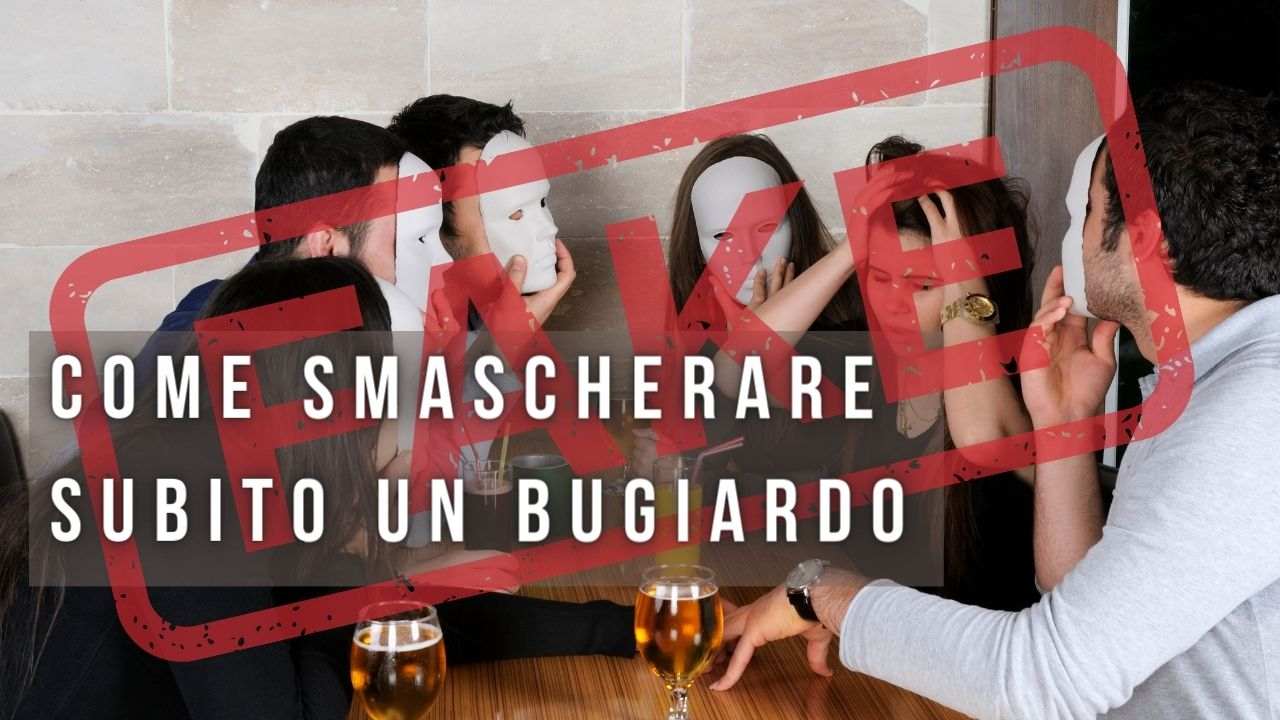 smascherare bugiardo