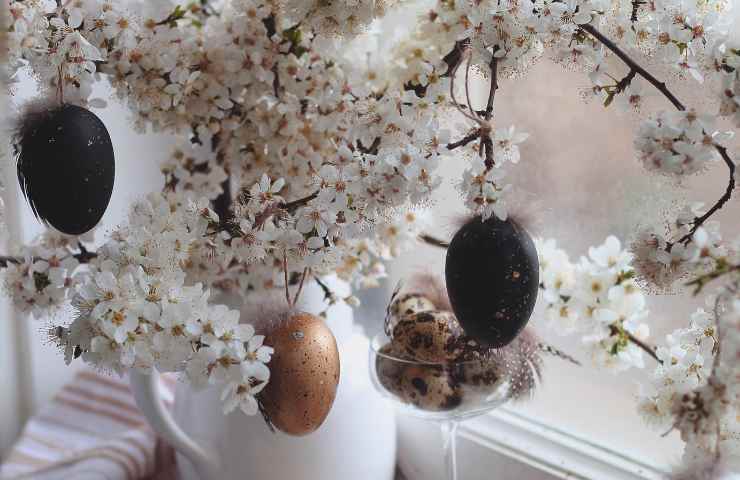 Dettaglio di un Albero pasquale