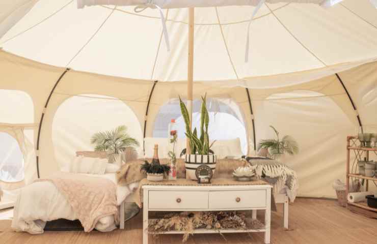 Fare glamping