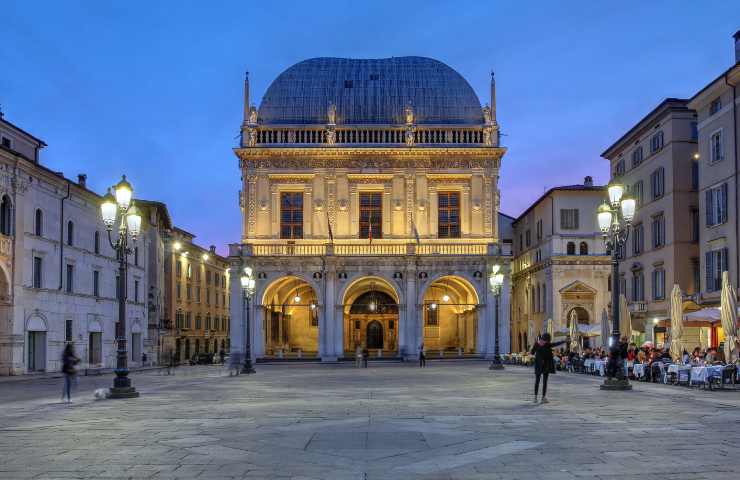 Il centro di Brescia