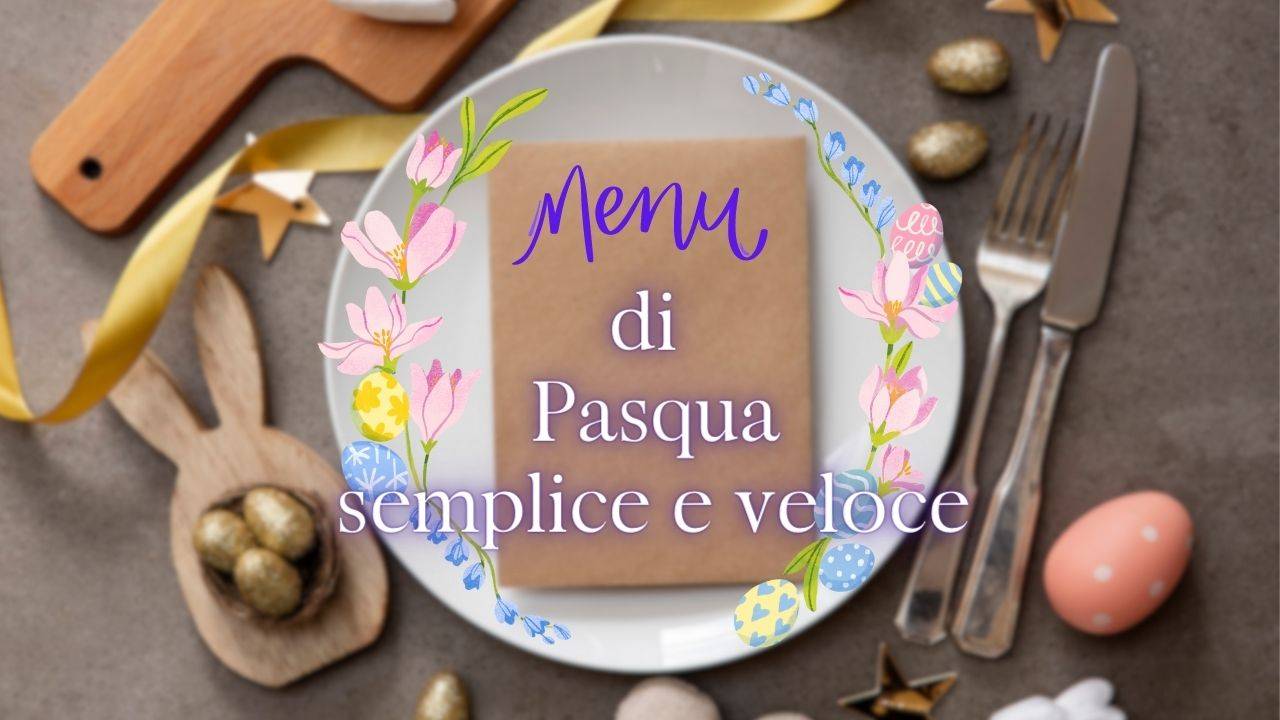 menu pasqua