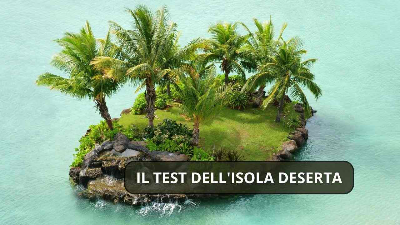 test isola deserta