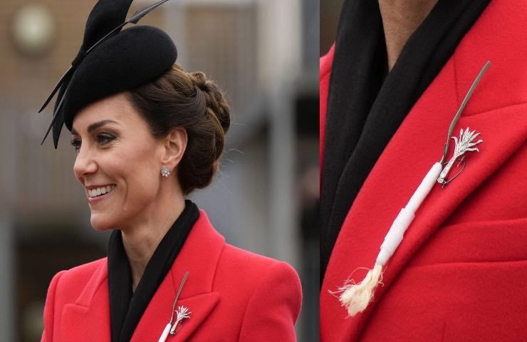 Kate Middleton, la sua spilla famosa