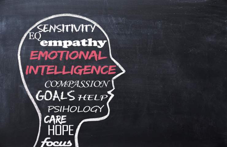 La scritta Emotional Intelligence in inglese