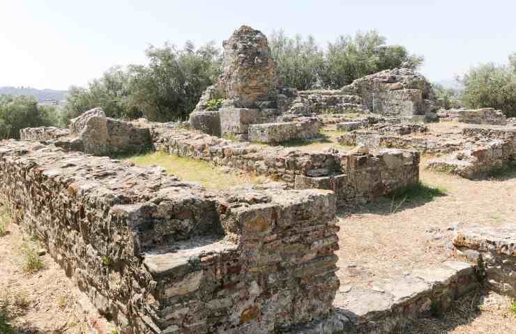 Le rovine di Sparta