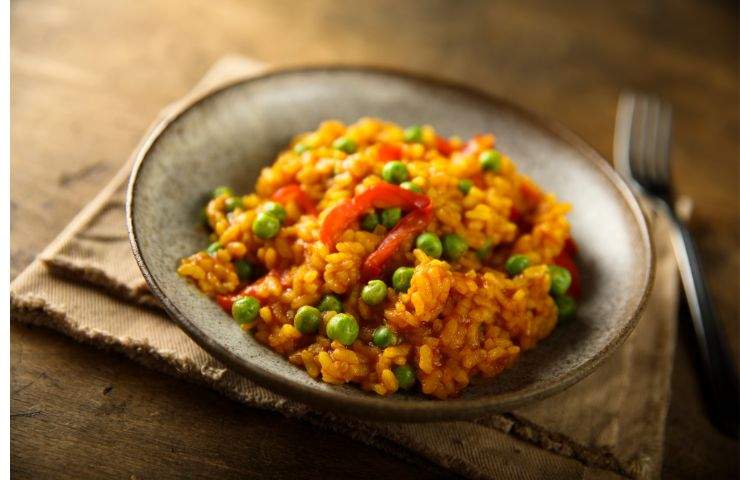 paella vegana ricetta