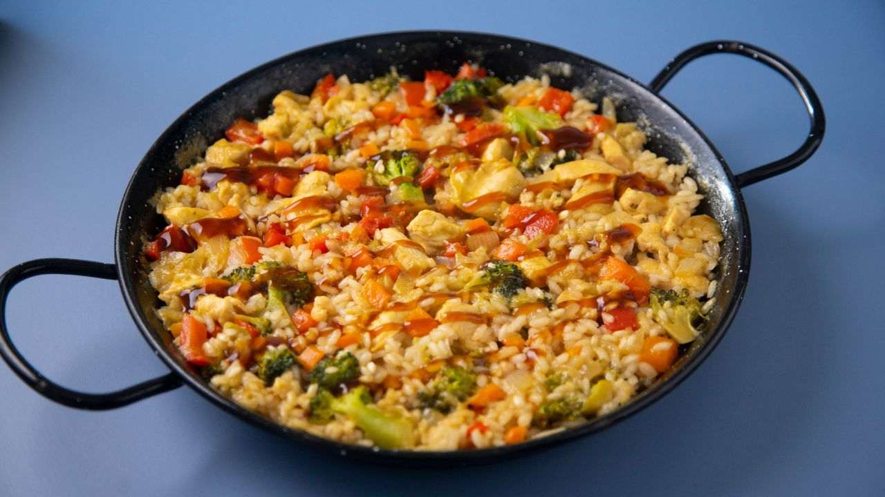 ricetta paella vegetariana