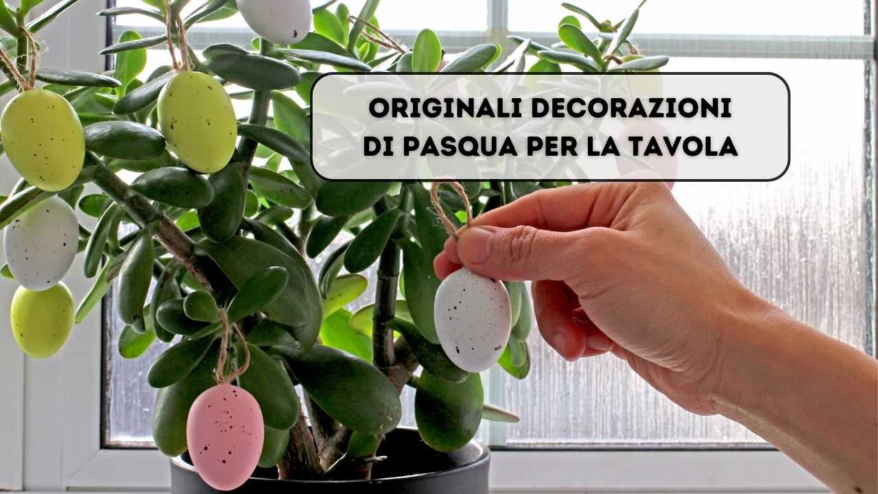 idee creare centrotavola Pasqua