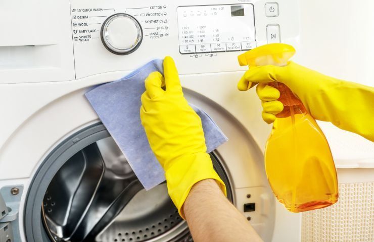 élimination des saletés de machine à laver