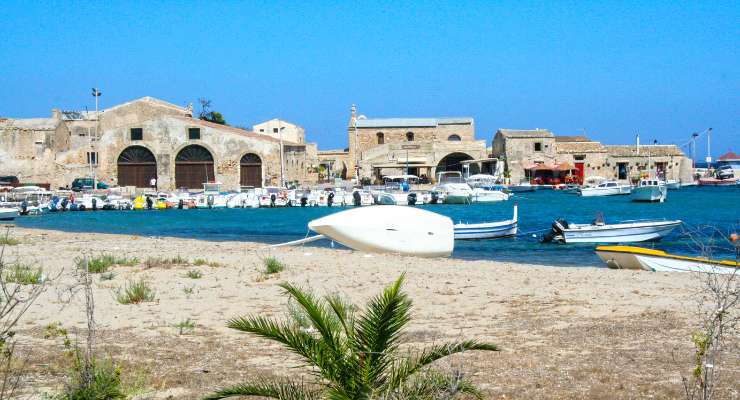 Vista sulla Spiaggia Marzamemi