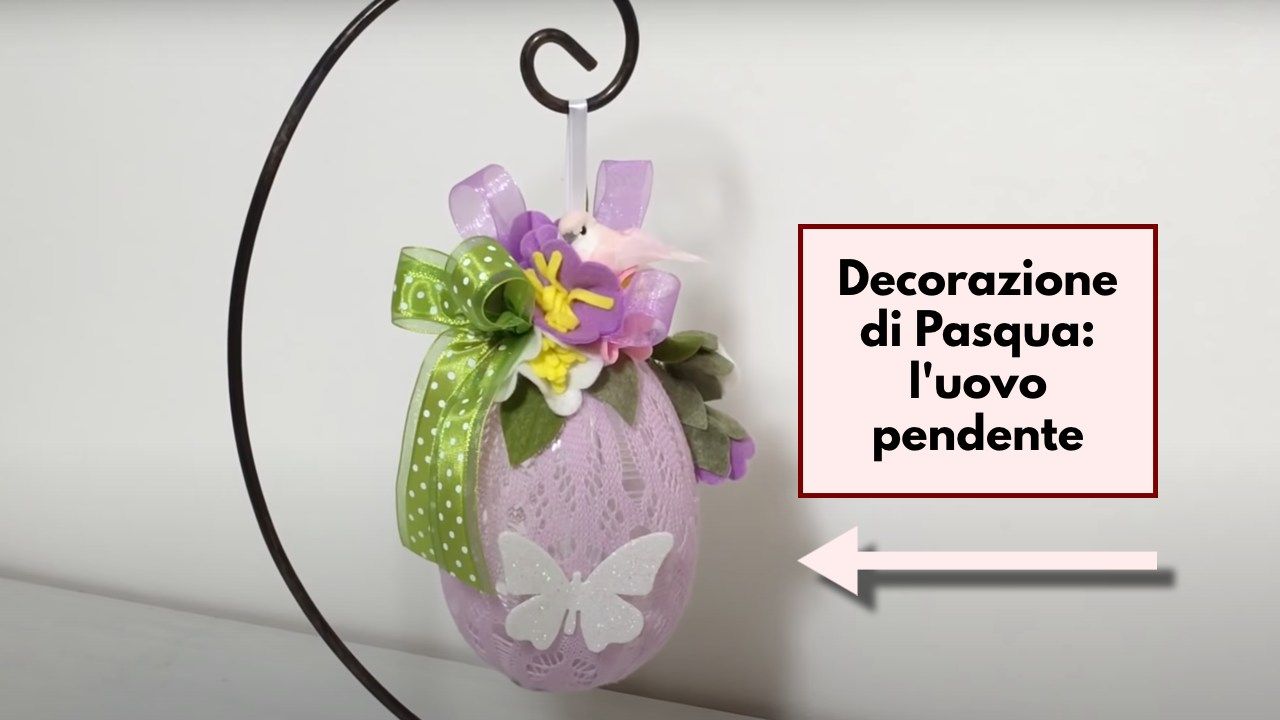 uovo pendente Pasqua