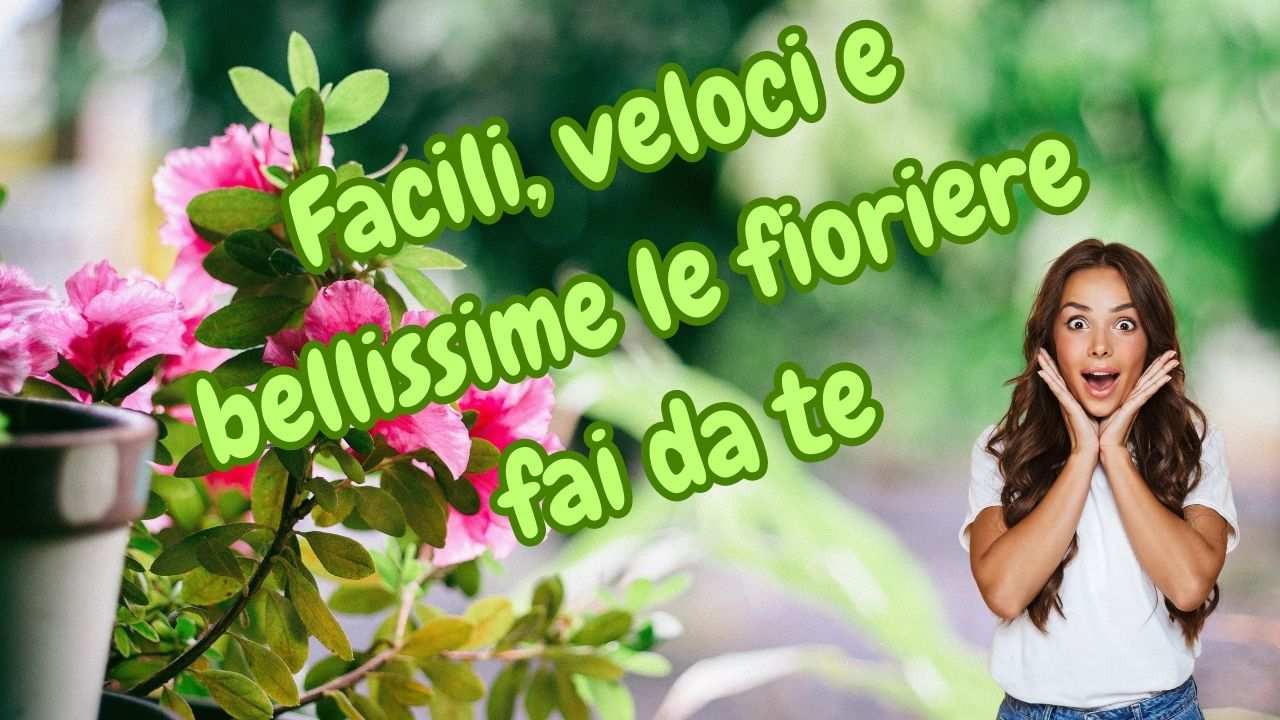 fioriera fai da te