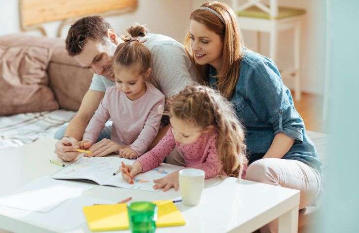 genitore protezione figli