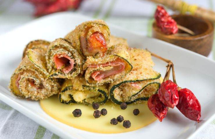 spiedini zucchine forno