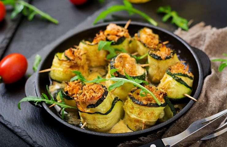 spiedini zucchine facili