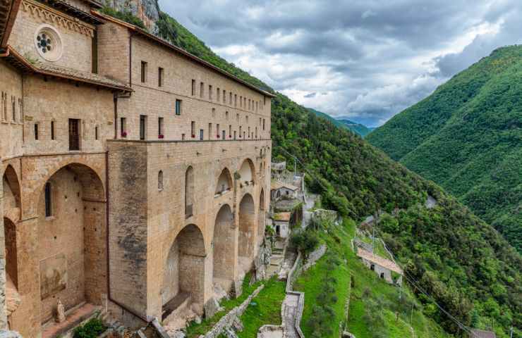 sentiero san benedettino Umbria Lazio