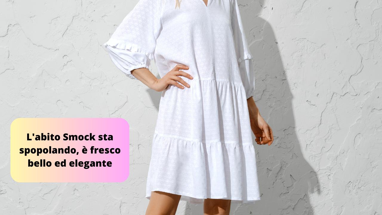 Abito Smock bello elegante