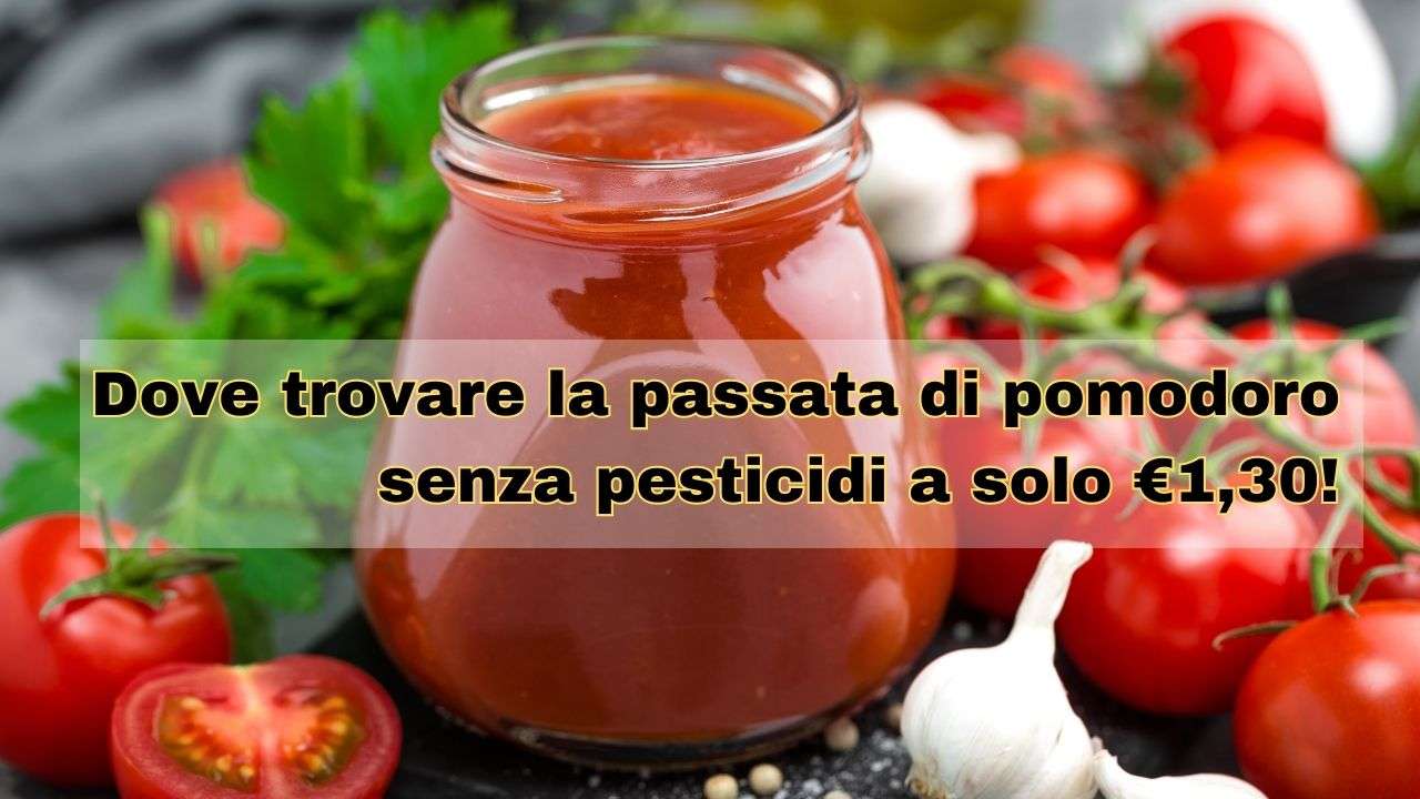 passata pomodoro senza pesticidi