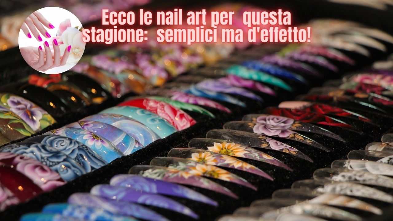 nail art cura donna