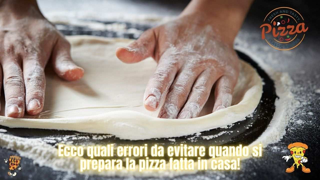 impasto pizza errori