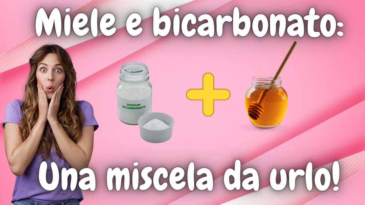 miele bicarbonato come miscelare