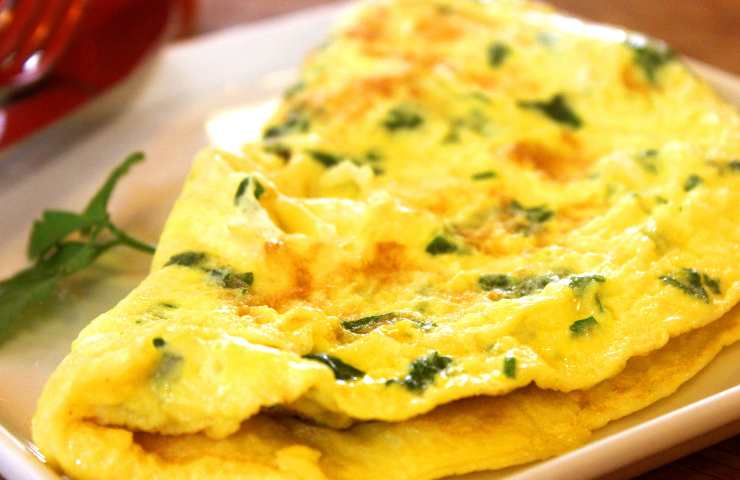 Omelette agretti