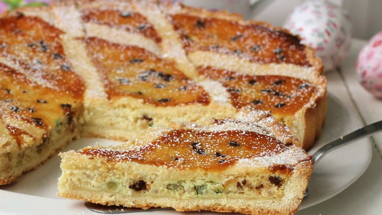 Pastiera Napoletana gocce cioccolato