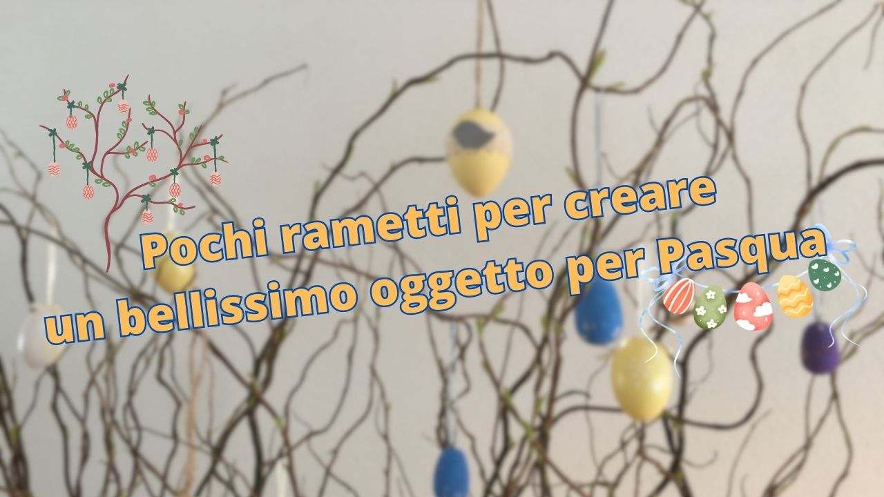 creare oggetto pasqua