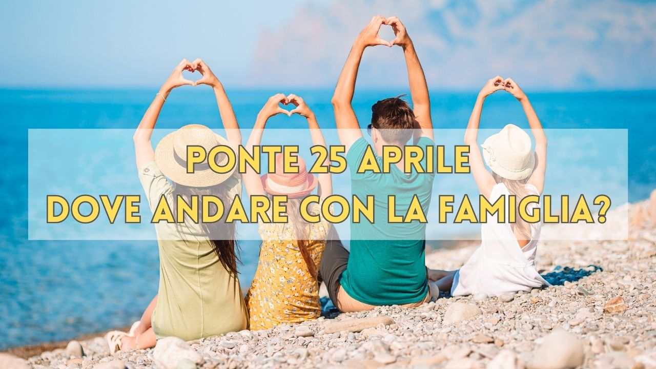 idee ponte 25 aprile famiglia