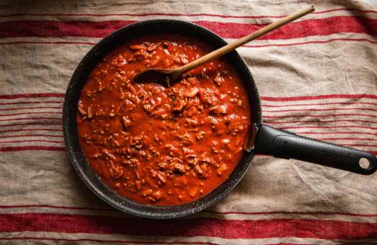 Ragù in padella