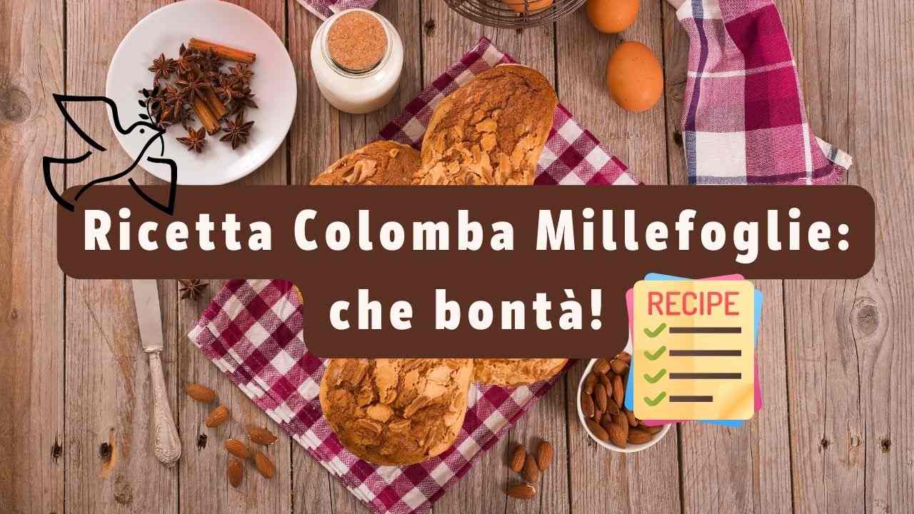 colomba millefoglie