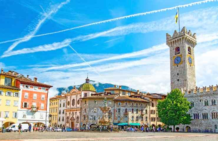 Il centro di Trento