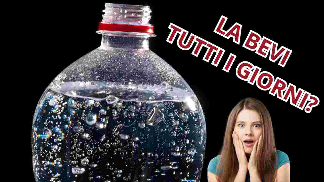 acqua frizzante fa male tutti i giorni cosa succede