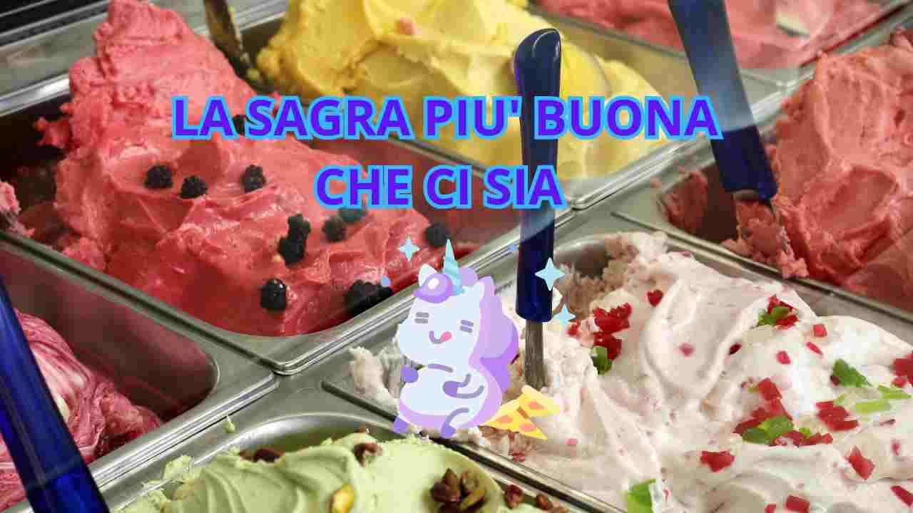 sagra del gelato quando la fanno dove