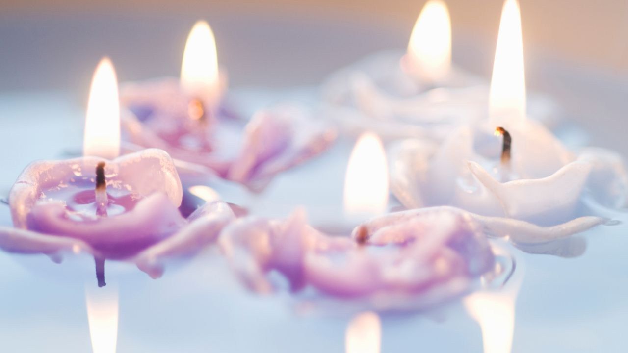 candele galleggianti tutorial